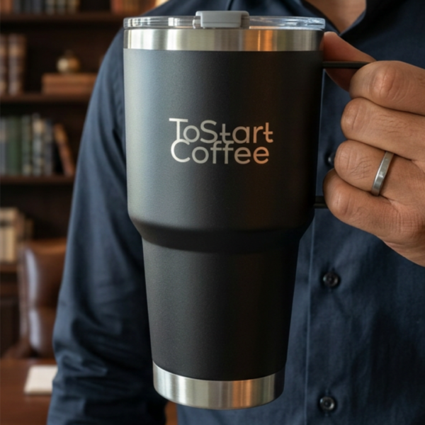 The Vessel — Insulated Travel Tumbler 30 oz